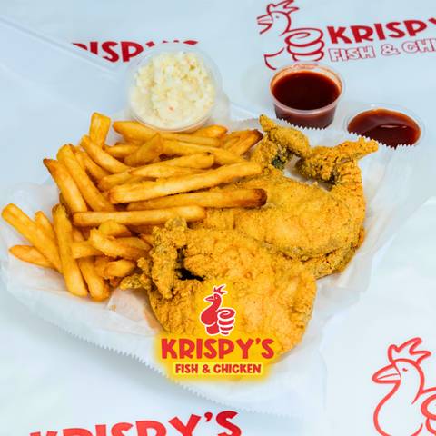 Catfish from Krispy's Fish & Chicken, Milwaukee