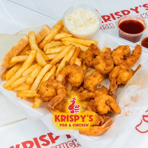 Shrimp from Krispy's Fish & Chicken, Milwaukee