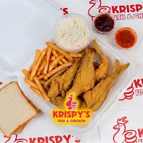 Catfish Tails from Krispy's Fish & Chicken, Milwaukee