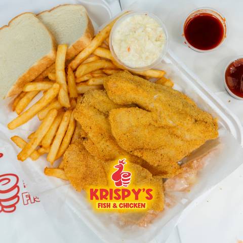 Tilapia Fillet from Krispy's Fish & Chicken, Milwaukee