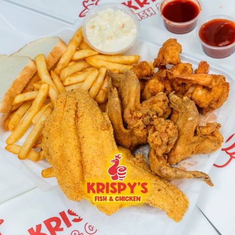 Your Choice Combo from Krispy's Fish & Chicken, Milwaukee
