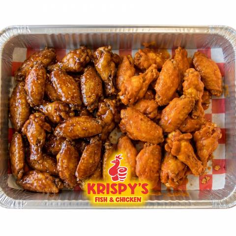 Buffalo & Honey BBQ 1/2 Wings