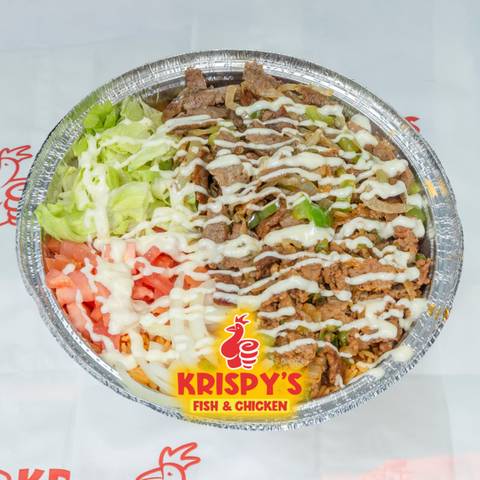 Gyro Over Rice