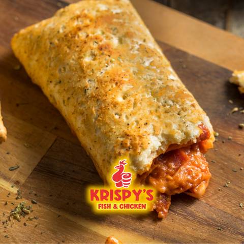 Pizza Puff W/Fries